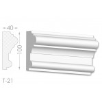 Тяга, молдинг з гіпсу т-21
