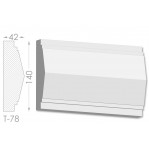 Тяга, молдинг з гіпсу т-78