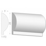 Тяга, молдинг з гіпсу т-93