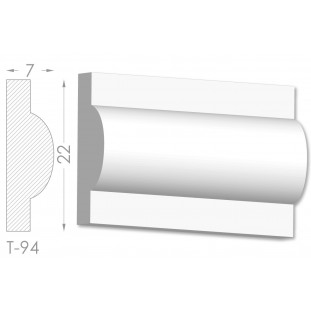 Тяга, молдинг из гипса т-94