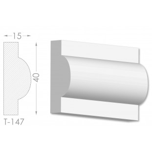 Тяга, молдинг из гипса т-147