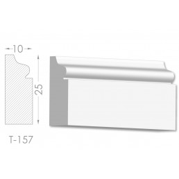 Тяга, молдинг з гіпсу т-157