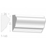 Тяга, молдинг з гіпсу т-165