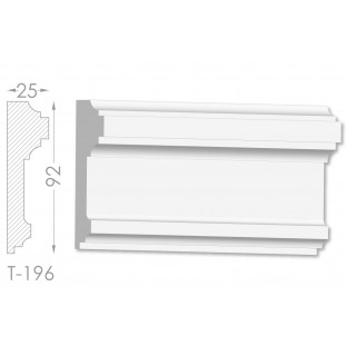 Тяга, молдинг из гипса т-196
