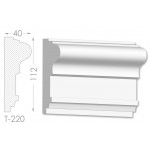 Тяга, молдинг з гіпсу т-220
