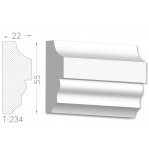 Тяга, молдинг з гіпсу т-234