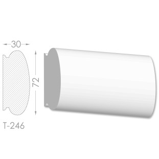 Тяга, молдинг из гипса т-246