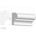Тяга, молдинг з гіпсу т-263
