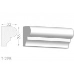 Тяга, молдинг з гіпсу т-298
