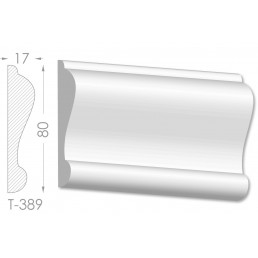 Тяга, молдинг из гипса т-389