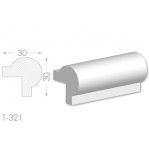 Тяга, молдинг з гіпсу т-321