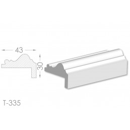 Тяга, молдинг из гипса т-335