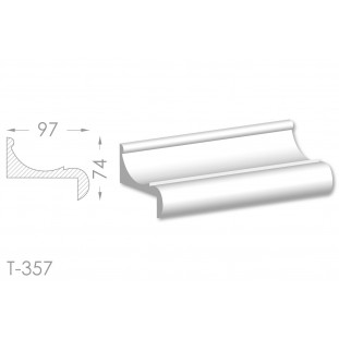 Тяга, молдинг из гипса т-357
