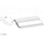 Тяга, молдинг з гіпсу т-394