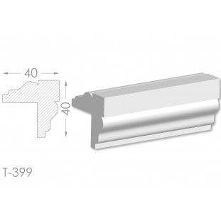 Тяга, молдинг из гипса т-399
