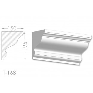 Тяга, молдинг из гипса т-168