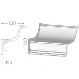 Тяга, молдинг з гіпсу т-325 Тяга, молдинг з гіпсу т-325