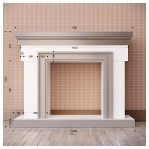 Декоративний камін №30п