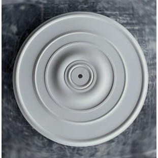 Розетка гіпсова гладка в класичному стилі  р-1019 Ø850
