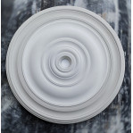 Розетка гіпсова гладка в класичному стилі р-1020 Ø1150