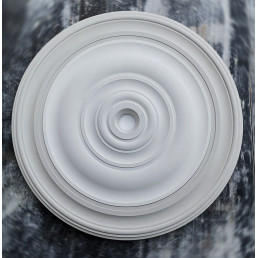 Розетка гіпсова гладка в класичному стилі р-1020 Ø1150