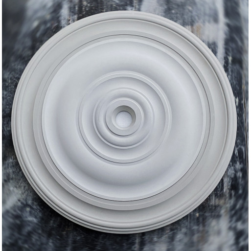 Розетка гіпсова гладка в класичному стилі р-1020 Ø1150