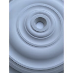 Розетка гіпсова гладка в класичному стилі р-1020 Ø1150