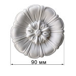 Ліпнина середник з гіпсу с-1005 h25х90мм