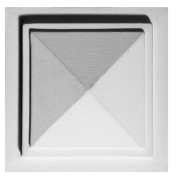 Середник з гіпсу с-50 h110х110мм