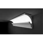 Гіпсовий карниз для прихованого освітлення Тс-1