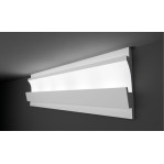 Гіпсовий карниз для прихованого освітлення Тс-11