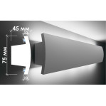 Гіпсовий карниз для прихованого освітлення Тс-22