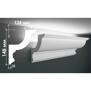 Гіпсовий карниз для прихованого освітлення Тс-35