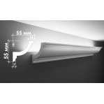 Гіпсовий карниз для прихованого освітлення Тс-37 (Т-344)