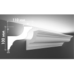 Гіпсовий карниз для прихованого освітлення Тс-40 (Т-339)