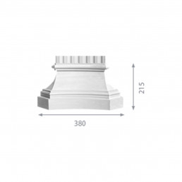 База колонны  б-121 (пилястра)