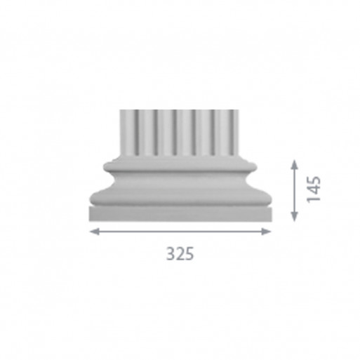База колони б-97 (пілястра)