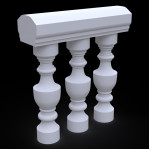 Балюстрада ФБ-16 h1120 мм. 