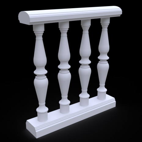 Балюстрада з гіпсу Гб-14 h1085 мм