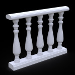 Балюстрада з гіпсу Гб-2 h750 мм