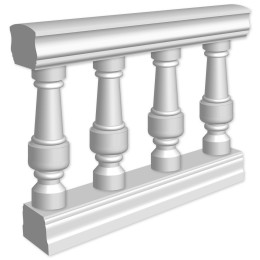 Балюстрада из пенополистирола, пенопласта