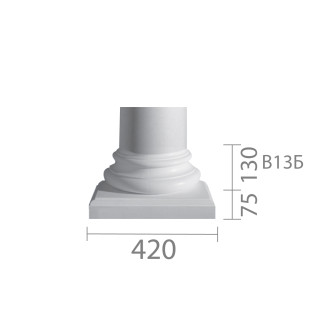 База колонны  б-13 (1/2)