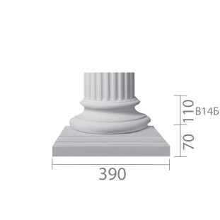 База колонны б-14 (1/2)