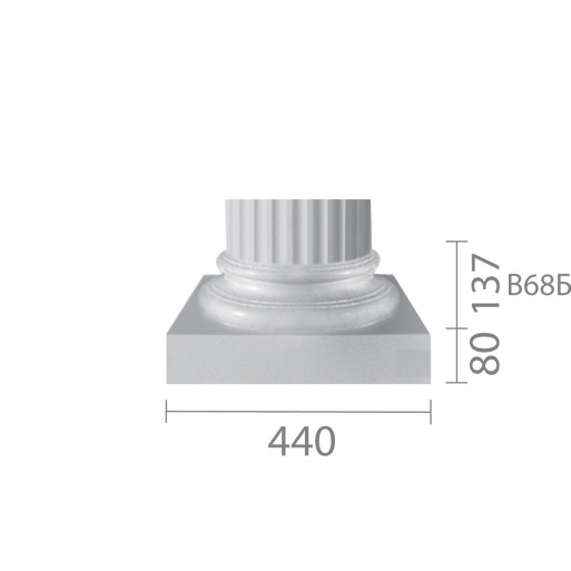 База колони б-68 (1/2)