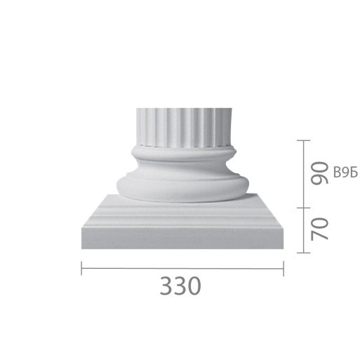 База колони б-9 (1/2)