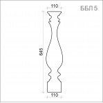 Балясина ББЛ 5 (h 645)