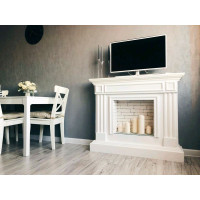 Застосування фальш каміна в інтер'єрі вітальні