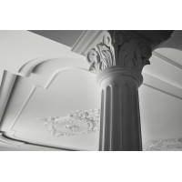 Установка колон із гіпсу