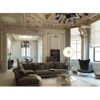 Гіпсова ліпнина в стилі кантрі