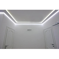 Використання гіпсових карнизів для підсвічування стелі